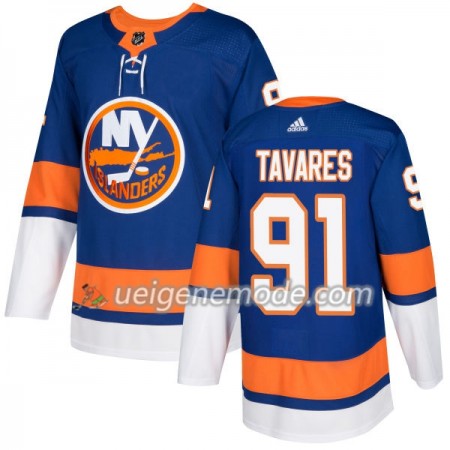 Herren Eishockey New York Islanders Trikot John Tavares 91 Adidas 2017-2018 Royal Authentic